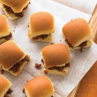 Sloppy Joe Sliders