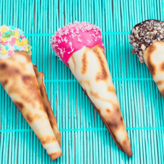 Вафельный рожок без вафельницы