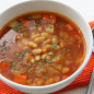 Овощной суп с фасолью