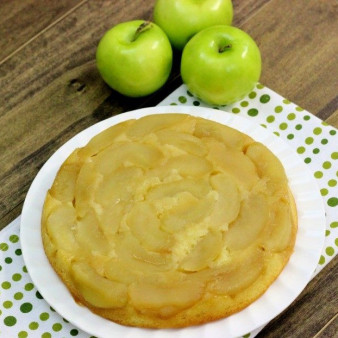 Перевернутый яблочный пирог