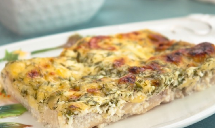 1. Этап. Рыба, запеченная в сливках: Приятного аппетита!