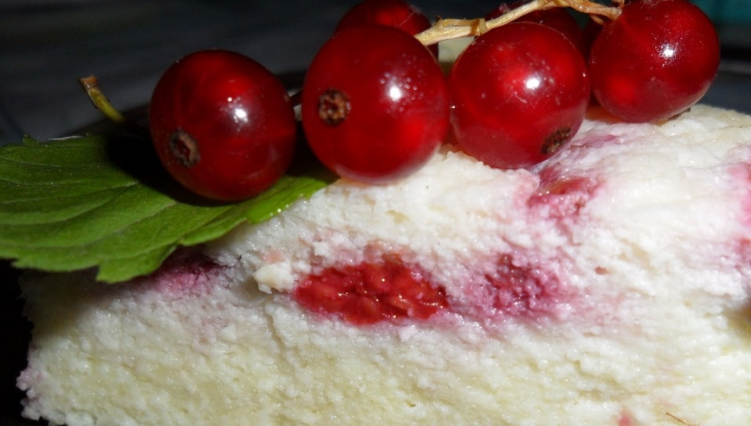 1. Этап. Творожное суфле на пару: Приятного аппетита!