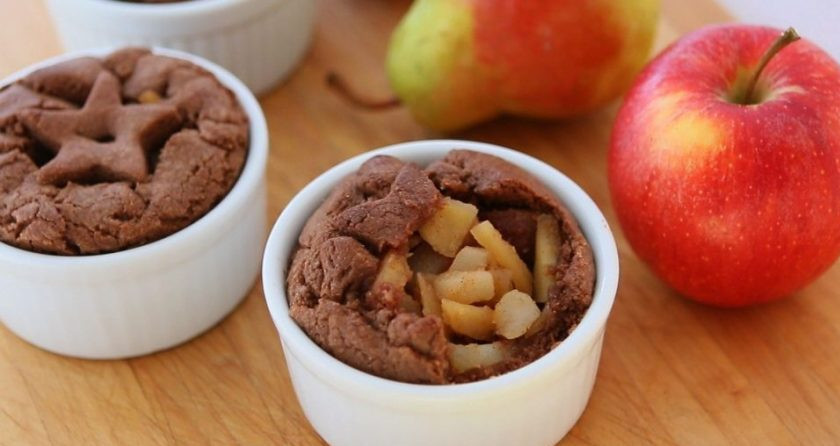 1. Этап. Грушево-яблочные кексы: 11. Запекайте кексы 35 минут при 200 градусах в духовке. Приятного чаепития!