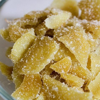 Цукаты из имбиря