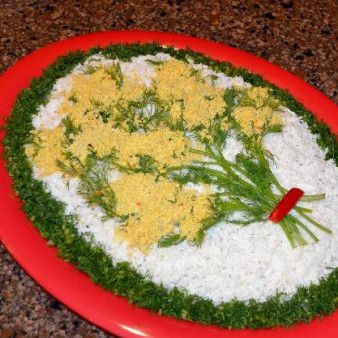 Салат Мимоза на праздничный стол