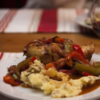 Курица по-римски