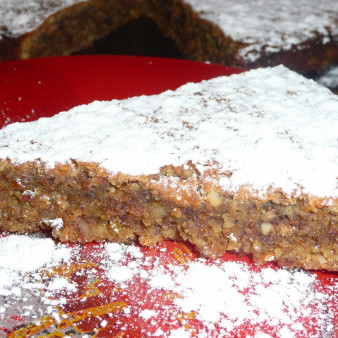 Ореховый торт без муки