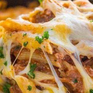 Лазанья с макаронами