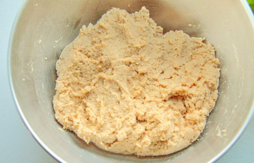 1. Этап. Вегетарианский бургер (мастер-класс): Все тщательно перемешайте.