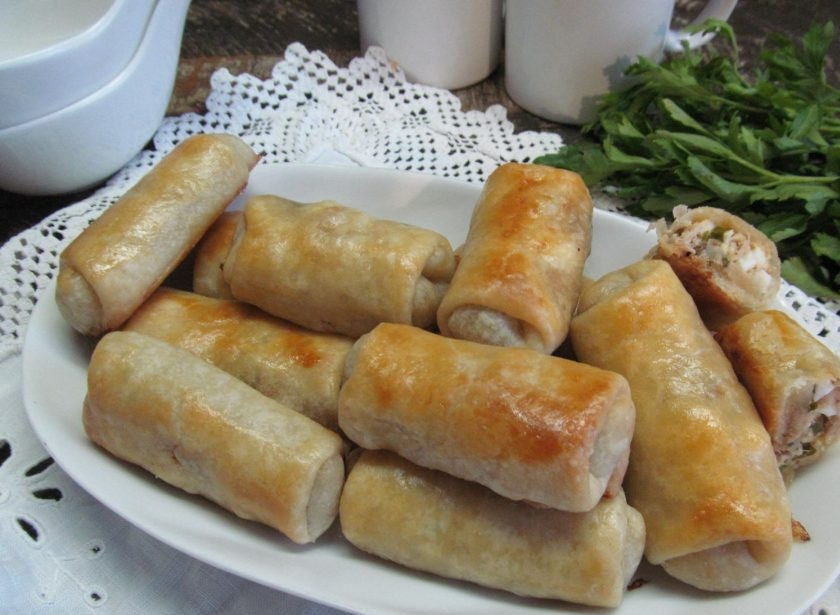 1. Этап. Пирожки из заварного теста с тунцом: Приятного аппетита!