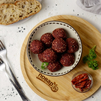 Свекольный фалафель