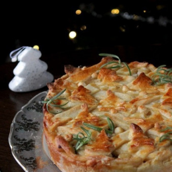 Пирог  Жюльен с индейкой