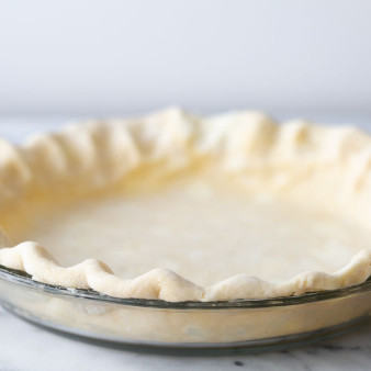 All Butter Pie Crust for Pies and Tarts (Pâte Brisée)