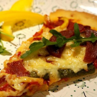 Творожная пицца