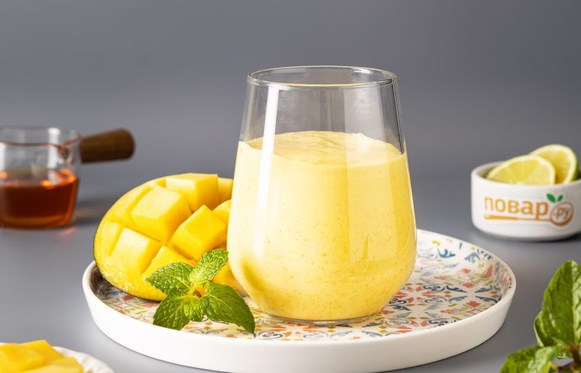 1. Этап. Мангово-кокосовый смузи: Мангово-кокосовый смузи готов!