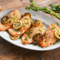 Grilled Lemon Butter Salmon