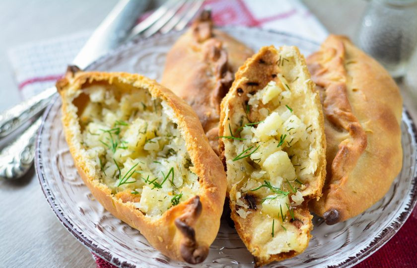 1. Этап. Татарские пирожки с картошкой: Приятного аппетита!