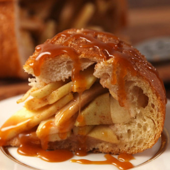 Apple Pie Bread Bowl