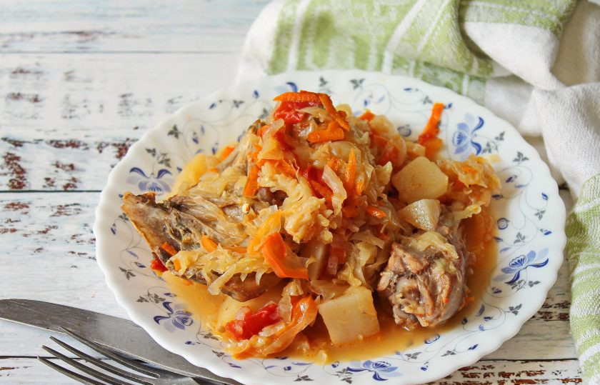 1. Этап. Солянка с кроликом: Приятного аппетита!