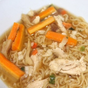 Рамен с курицей