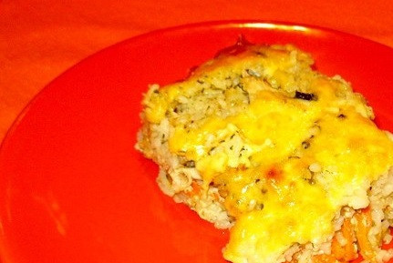 1. Этап. Рисовая запеканка с курицей: Готово! Приятного аппетита!