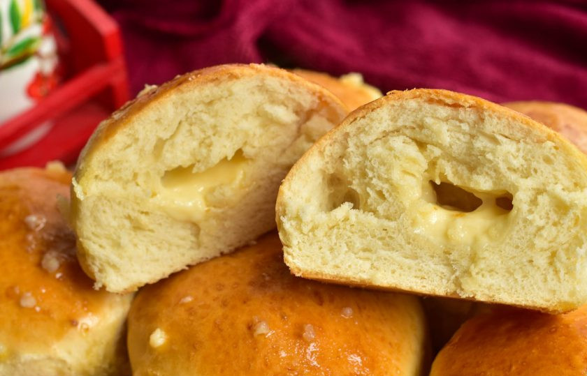 1. Этап. Пампушки с сыром: Вот такие пампушки получились!