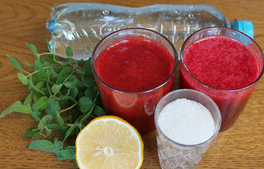 1. Этап. Напиток Торнадо: Подготовим ингредиенты.