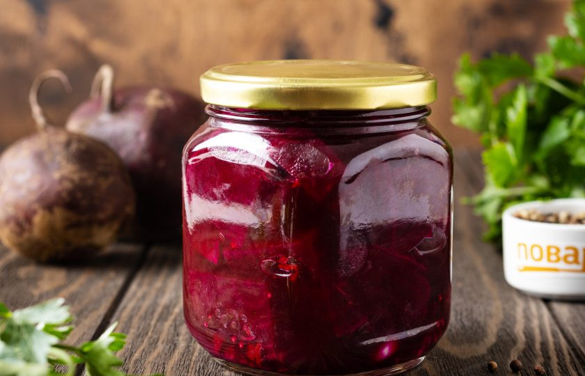 1. Этап. Свекла по-грузински на зиму: После уберите заготовку на хранение в прохладное место. Свекла по-грузински готова.