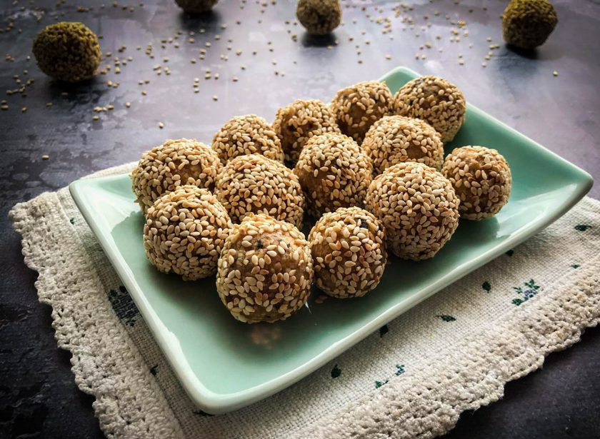 1. Этап. Конфеты из геркулеса: Конфеты из геркулеса готовы. Приятного аппетита!