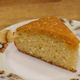 Пирог с тыквой и творогом