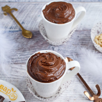 Шоколадный мусс со сливками