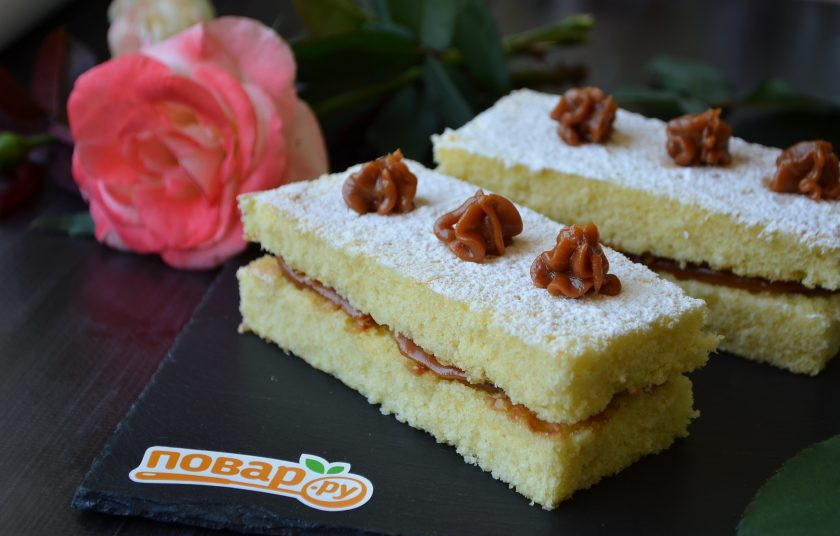 1. Этап. Кокосовые пирожные со сгущенкой: 11. Приятного аппетита!