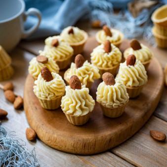 Тарталетки с франжипаном