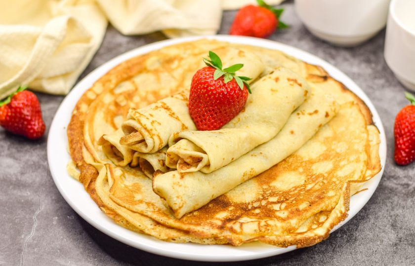 1. Этап. Блины на молочной сыворотке без дрожжей: Приятного аппетита!