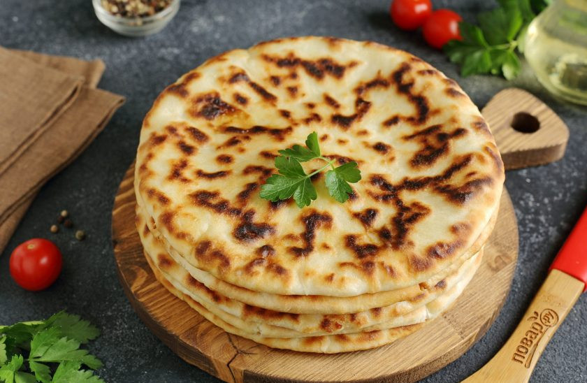 1. Этап. Хачапури на сметане: Приятного аппетита!