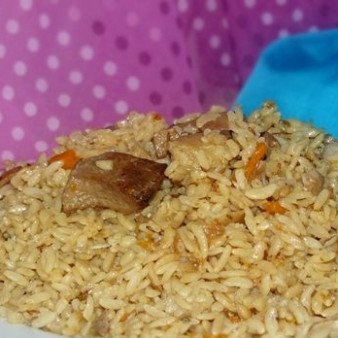 Плов из утки в мультиварке