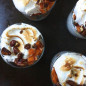 Sweet Potato Meringue Trifle with Candied Pecans