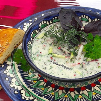 Узбекская окрошка чалоп