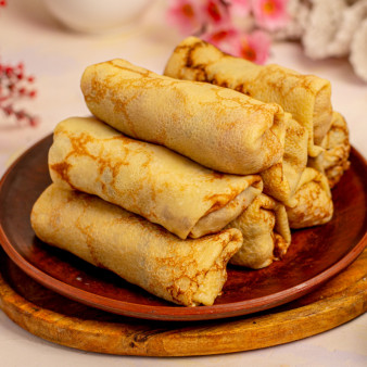 Блинчики с морковью и курагой