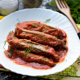 Мойва в томатном соусе