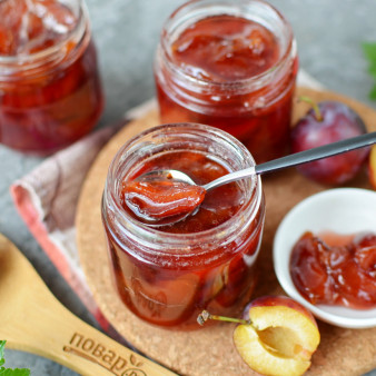 Сливовое варенье без косточек