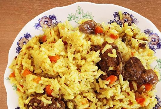 1. Этап. Плов с ребрышками в мультиварке: 4. Выставляем мультиварку в режим 