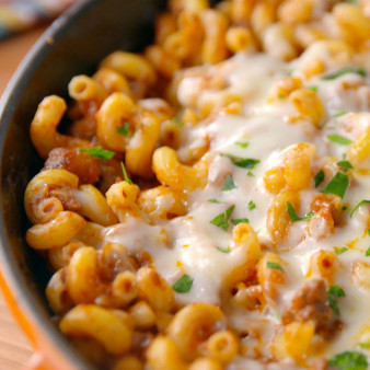 Sloppy Joe Mac 'n Cheese