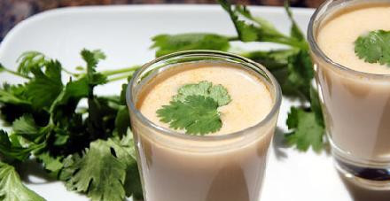 1. Этап. Суп из кокосового молока: Блюдо готово. Приятного аппетита!