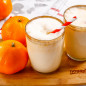 Молочный коктейль с мандаринами