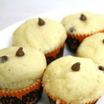 Банановые кексы в микроволновке