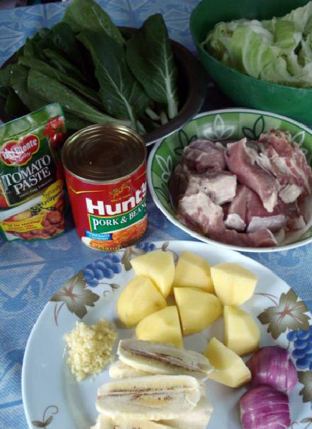 1. Этап. Биф Почеро (Beef Pochero): Ингредиенты: