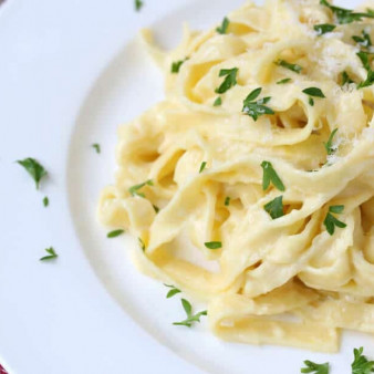 Феттучини Альфредо