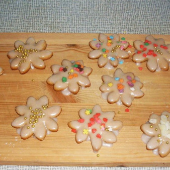 Рождественское печенье с имбирем