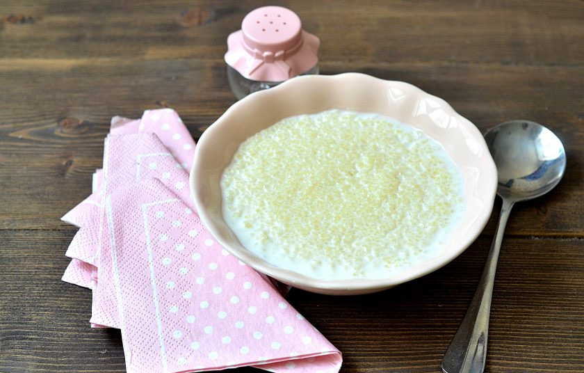 1. Этап. Жидкая пшеничная каша: Каша готова. Приятного аппетита!